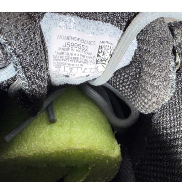 Womens Merrell Siren Edge Q2 Blue Athletic Trail Running Sneakers Shoes Size 7.5 - Picture 7 of 11